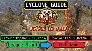 POE 3.17 | Complete Cyclone Slayer Guide | Journey From League Start to End Game | Scourge Ready