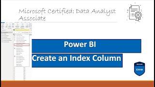 Creating an index column for Power BI