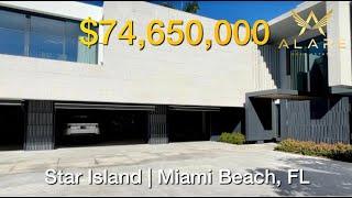 Touring One of the MOST EXPENSIVE HOMEs in US! Futuristic Miami Mega Mansion on Star Island!