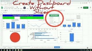 Create a Dashboard in Google Sheets - Query Formula