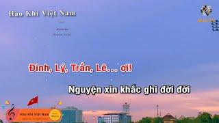 HÀO KHÍ VIỆT NAM (Guitar beat solo karaoke), Muoi Music | Muối SV