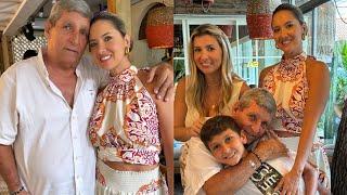 Daniela Alvarez Celebrando el Cumpleaños de su Papá ️️