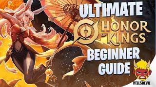 The ULTIMATE HONOR OF KINGS BEGINNER GUIDE - UI, Settings, Objectives, High Elo Tips & More!