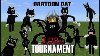 Cartoon Cat 3am Tournament (Which Cartoon Cat MOD is the KING of 3AM??) Minecraft PE