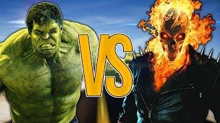 Призрачный Гонщик VS Халк | СУПЕР РЭП БИТВА | GHOST RIDER Против HULK