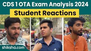CDS 1 Exam Analysis & Student's Reaction 2024