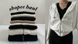 best school outfits affordable SHOPEE try-on haul (dress code approved)