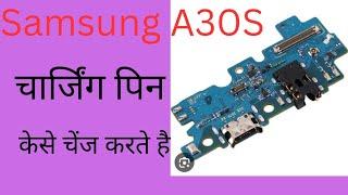 Samsung A30s Charging Jack kese Cheng Kare || By Zad Unlock Mobile