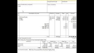 How to enter multiple gst rates in sales in tally erp9