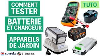 Comment tester une batterie et un chargeur pour savoir si c'est HS - tuto avec multimètre