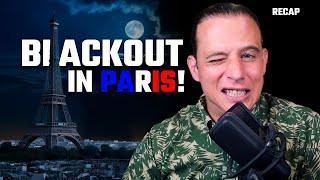 Blackout Paris for Olympic Games, Worst Day Stocks since 2020, Kamala officially running President