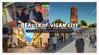 ILOCOS VIGAN CITY Walk-around and BANTAY BELL TOWER ️ | Andrei Balmes