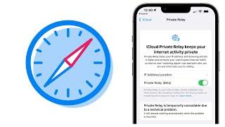 Safari can't connect to icloud private relay | Safari cannot connect to icloud private relay iPhone