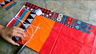 Simple Kurti Cutting||Printed Kurti Cutting With Very Easy Way||Jaspreet Kaur