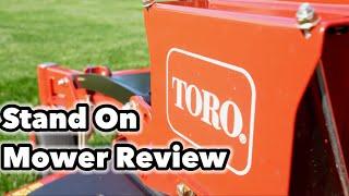 Toro Grandstand Stand On Mower Review GCI Turf MowDown ShowDown