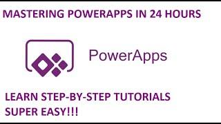 Lesson 10 - Mastering PowerApps in 24 hours - Timer Control, Scrolling Text a.k.a Marquee