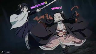 Momen lucu nezuko di kejar kanao  | Jedag jedug anime 