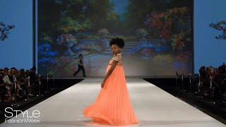 9 Year Old Celai West Black Girl Magic VIRAL RUNWAY VIDEO | LAFW