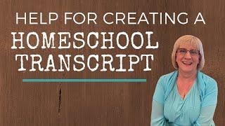 How to Create a Homeschool Transcript