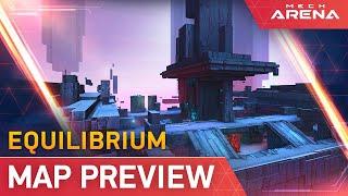 Map Preview: Equilibrium | New Deathmatch 5v5 Map Trailer | Mech Arena