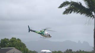 Search continues for missing passengers after tour helicopter crashes off Na Pali Coast on Kauai