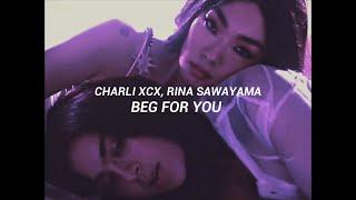 Charli XCX, Rina Sawayama - Beg For You (Español) [Music Video]