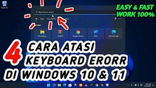 4 Cara Mengatasi Tidak Bisa Mengetik di Search Windows 11 10 - Windows 11 Type To Search Not Working