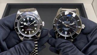 Tudor Black Bay vs. Breitling Superocean Heritage