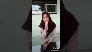 nissa sabyan - bidadari bidadam - tik tok- lucu banget