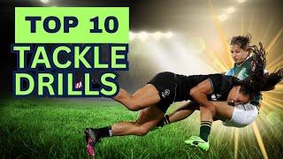 10 MUST DO Tackle Drills! Build Tackle Confidence