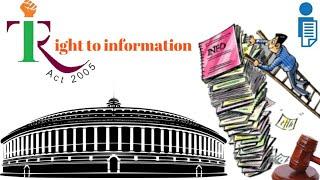 Right to information Act , 2005 | RTI in English | Full explanation