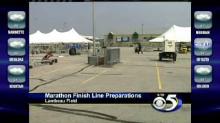 Parking Lot Preparations - WFRV 5/11/11