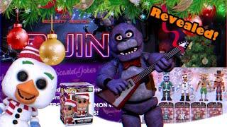 NEW FNAF Holiday Merch Revealed! Ruin Plushies Coming in 2024!!(Santa Freddy, Snow Chica etc.)