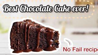 Easy Moist Chocolate Cake in 30mins | Yummiest Chocolate cake ever| #chocolatecake #recipe