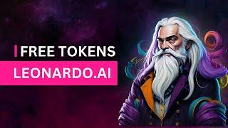 Leonardo AI free 2024  Leonardo AI Tokens #leonardoai