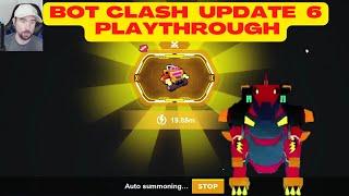 Bot Clash Update 6 Playthrough MechAngel’s Challenge And Hatching New Legendary (Roblox)