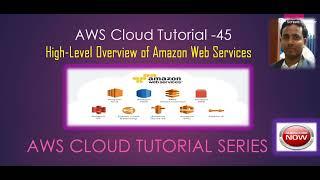 AWS Cloud Tutorial -45 -High Level Overview of Amazon Web Services | AWS Cloud Tutorial