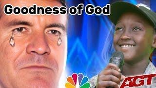 Simon and Audience Cry with Goodness of God Powerful Worship Performance | Finale | AGT: 2024