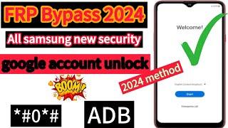 Finally All Samsung Frp Bypass Android 11/12/13 New Security 1 Click Frp Unlock Tool 2024 New Method