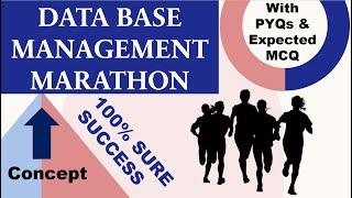 Complete Database Management System | DBMS  MARATHON | All PYQs & Expected MCQs in One Class