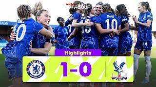 Lauren James Sends Blues Semi-Final Bound! | Chelsea 1-0 Crystal Palace | Adobe Women's FA Cup 24-25