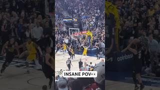 POV: Jamal Murray’s INSANE BUZZER-BEATER in Nuggets Game 2 win over the Lakers  | #Shorts