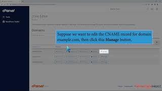 How to edit or delete CNAME Record in cPanel using the DNS Zone Editor with OrangeHost