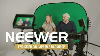 Neewer Two Sided Collapsible Backdrop V2 | Neewer Photography