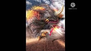 Macular, Pagos, Neronga and Gabora roars - Ultraman Monsters