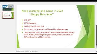 SAP_2024_UPSKILL TOPICS #sap #btp #ai #2024