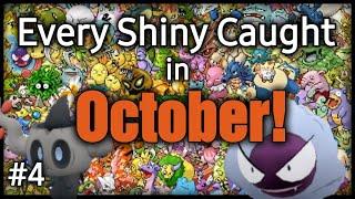 Every Shiny we Caught in October! - ShinyQuest #4