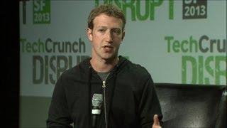 Mark Zuckerberg On Mobile | Disrupt SF 2013