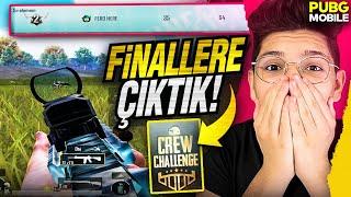 CREW CHALLENGE'DE FİNALLERE ÇIKTIK!  | PUBG MOBİLE