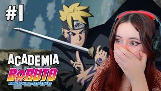 REACCIÓN A BORUTO  ARCO ENTRADA A LA ACADEMIA #1| ¿¿QUÉ HA PASADO CON KONOHA?? (EP 1 - 3) 